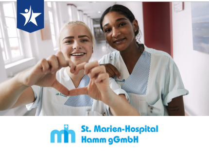 Pflegeausbildung erfolgreich zertifiziert: TOP-NACHWUCHSFÖRDERER® St. Marien-Hospital-Hamm